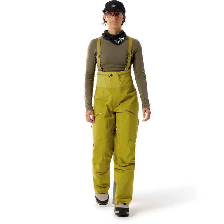 Arc'teryx Rush Short Bib Pants - Women's Olive Moss