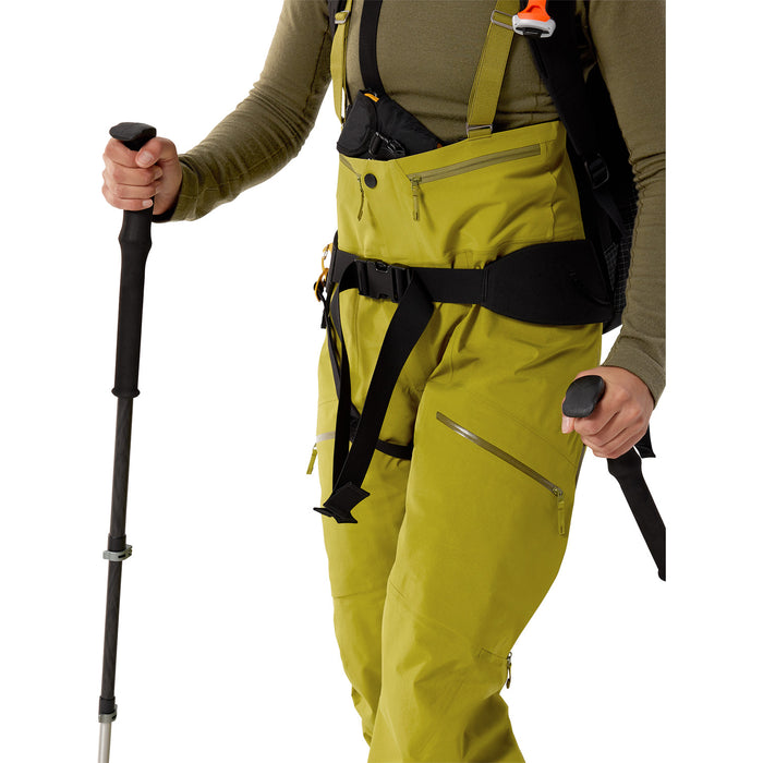 Arc'teryx Rush Short Bib Pants - Women's Olive Moss