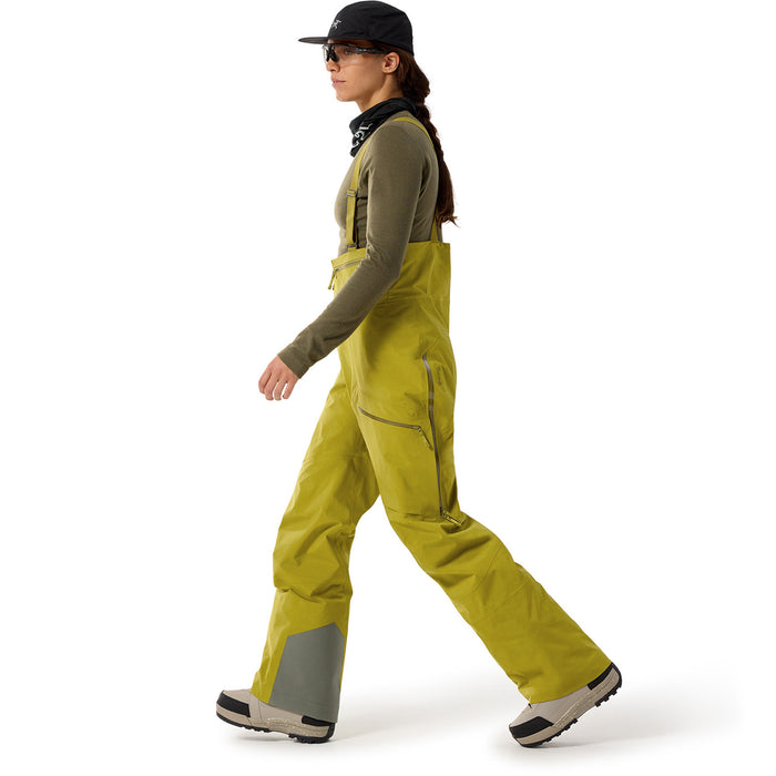 Arc'teryx Rush Short Bib Pants - Women's Olive Moss