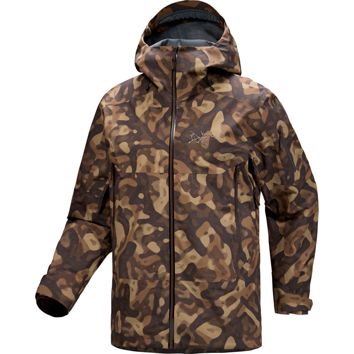 Arc'teryx Sabre Print Jacket - Men's Carob Grottoflage