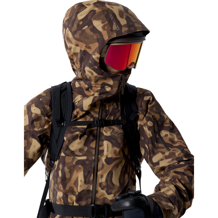 Arc'teryx Sabre Print Jacket - Men's Carob Grottoflage