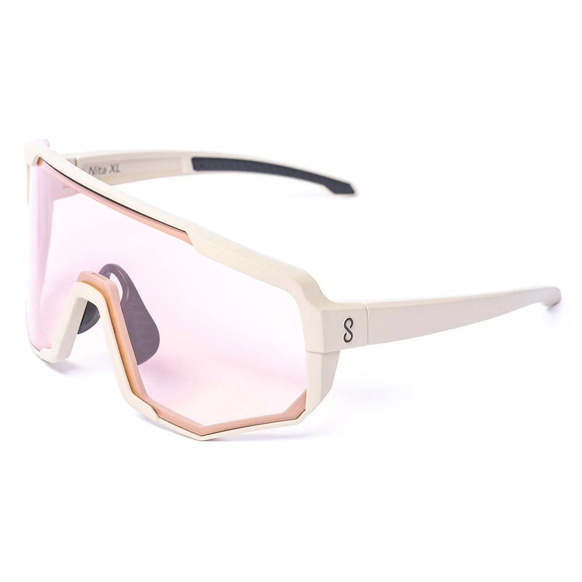 Coast Optics Nita XL Glasses Driftwood/Pink Crystal + Clear