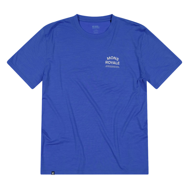 MONS ROYALE Icon Merino T-Shirt Ultramarine