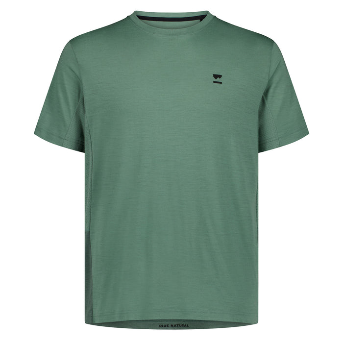 MONS ROYALE Tarn Merino Shift T-Shirt Thyme/Cypress