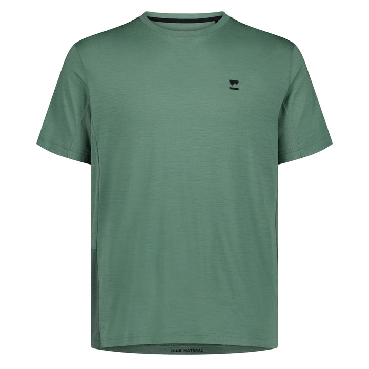 MONS ROYALE Tarn Merino Shift T-Shirt Thyme/Cypress