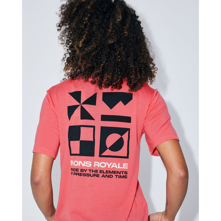 MONS ROYALE Icon Relaxed Top - Women's Watermelon