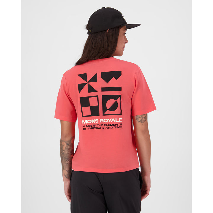 MONS ROYALE Icon Relaxed Top - Women's Watermelon