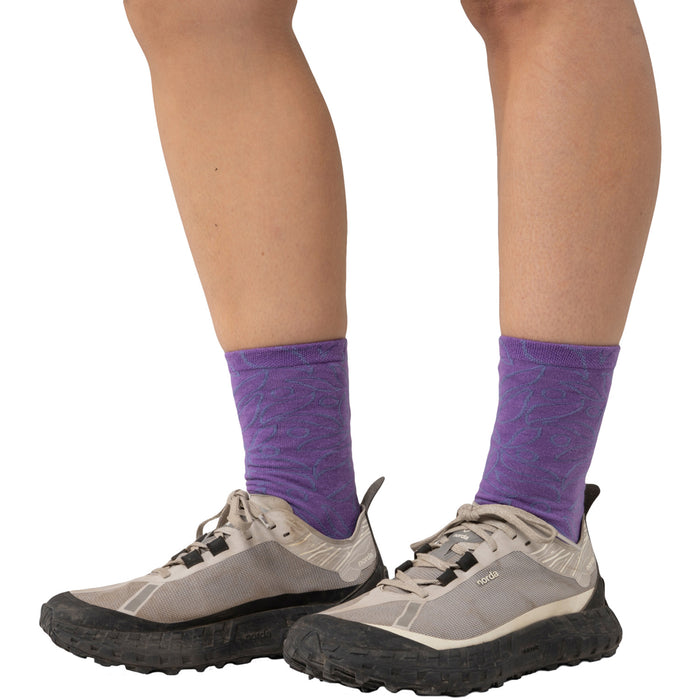 Wild Rye Bike Socks - Women's Amethyst