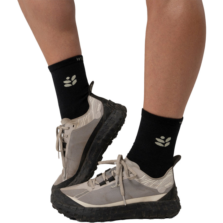 Wild Rye Bike Socks - Women's Butter Logo