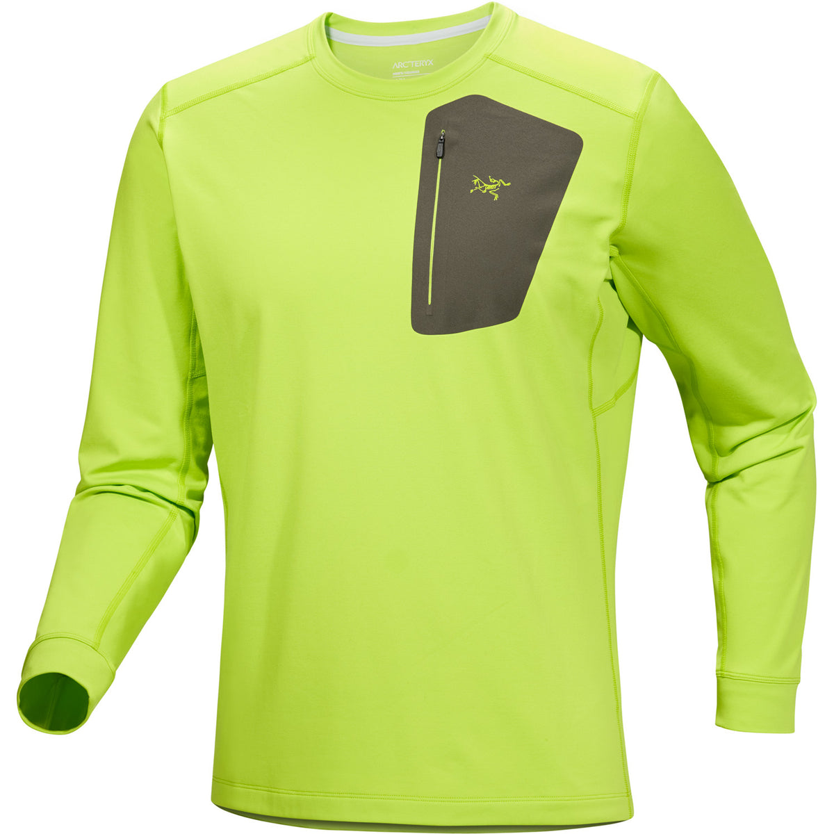Arc'teryx Rho LT Crew Neck Top - Men's Mantis/Tatsu