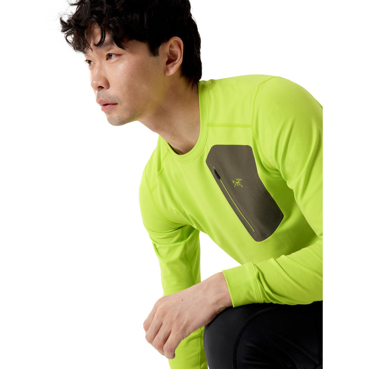Arc'teryx Rho LT Crew Neck Top - Men's Mantis/Tatsu