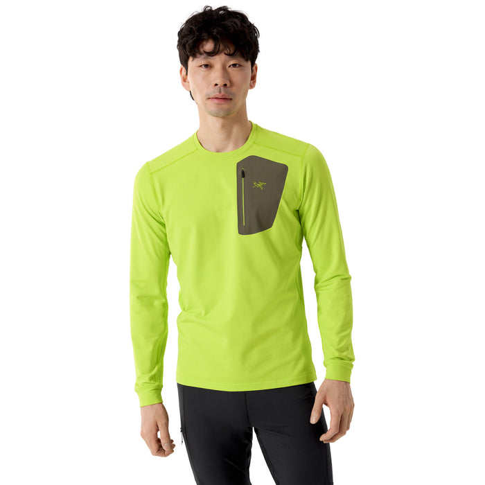 Arc'teryx Rho LT Crew Neck Top - Men's Mantis/Tatsu
