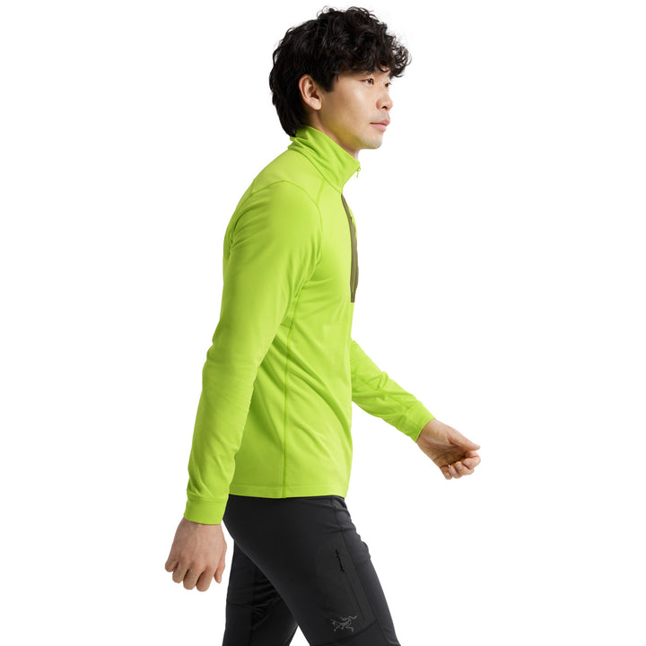 Arc'teryx Rho LT Zip Neck Top - Men's Mantis/Tatsu