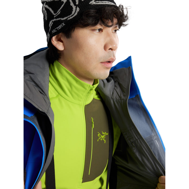 Arc'teryx Rho LT Zip Neck Top - Men's Mantis/Tatsu