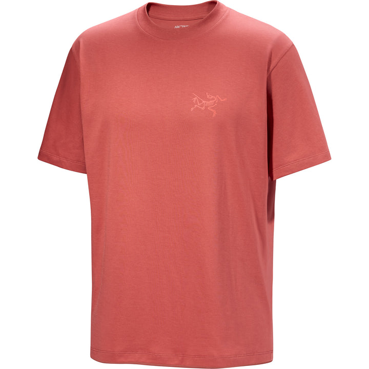 Arc'teryx Kragg SuperLight Cotton Short-Sleeve T-Shirt - Men's Stone Red
