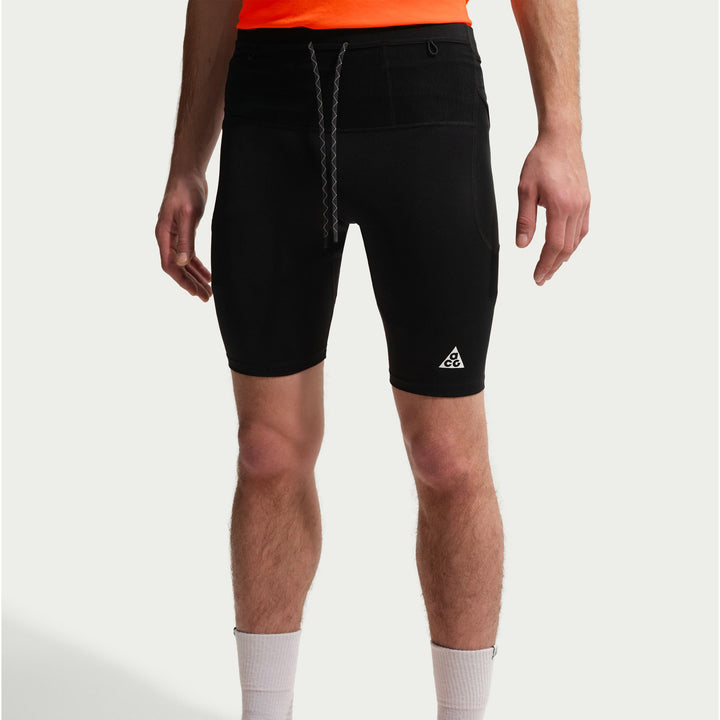 Nike ACG Dri-Fit ADV Lavaloops 1/2 Tights - Men's Black/Summit White