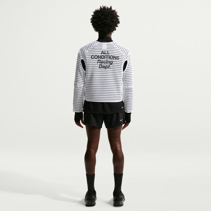 Nike ACG Dri-Fit RA NXT Long-Sleeve Shirt - Men's White/Reflective Silver