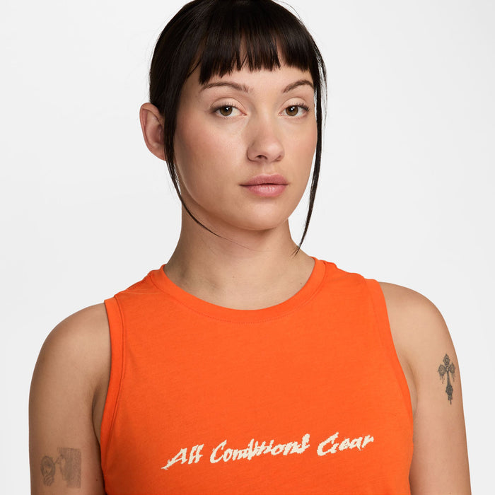 Nike ACG Dri-Fit Silver CHS Tank Top - Women's Safety Orange/Summit White