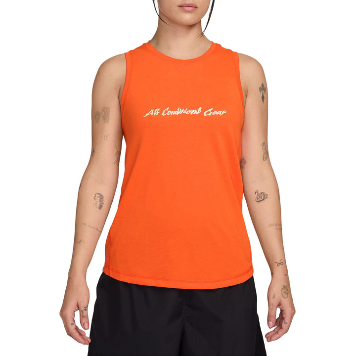 Nike ACG Dri-Fit Silver CHS Tank Top - Women's Safety Orange/Summit White
