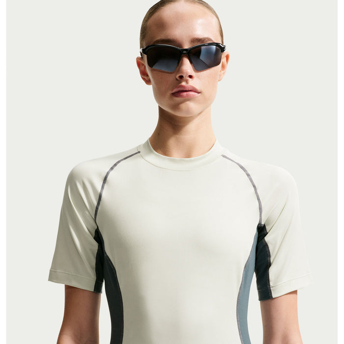 Nike ACG Dri-Fit Wildsee Short-Sleeve Baselayer Top - Women's Sea Glass/Mineral Slate/Summit White