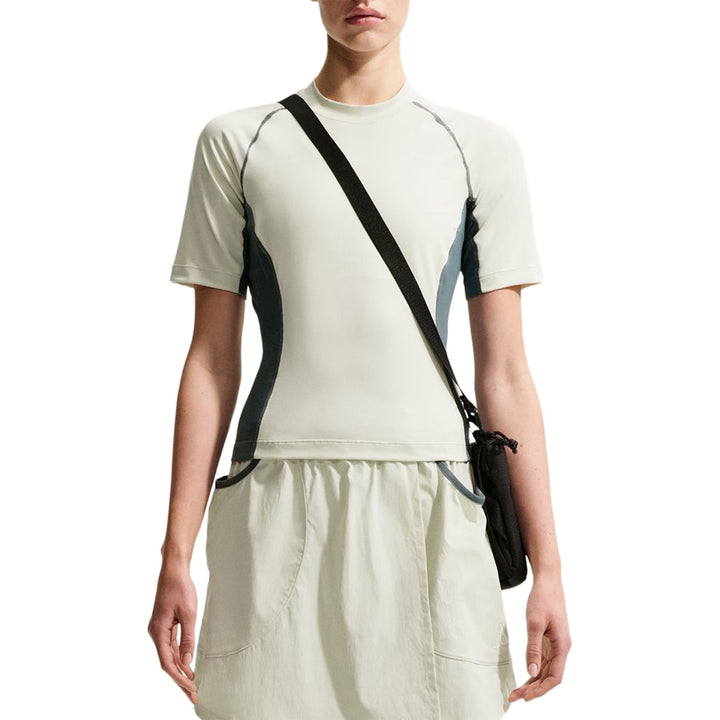 Nike ACG Dri-Fit Wildsee Short-Sleeve Baselayer Top - Women's Sea Glass/Mineral Slate/Summit White