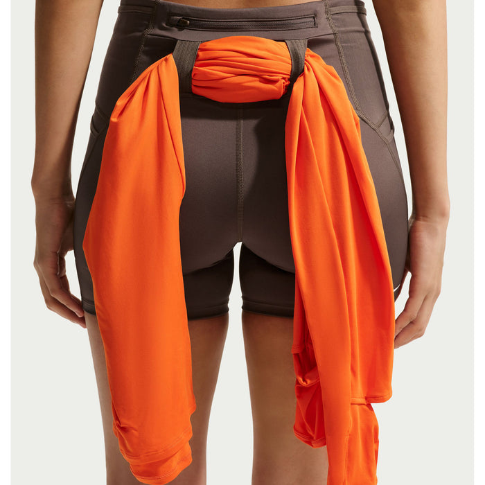 Nike ACG Dri-Fit High Waisted 4" Shorts - Women's Ironstone/Cave Stone/Summit White