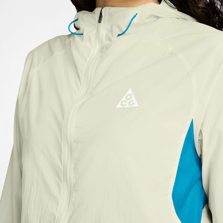 Nike ACG Trail Repel Jacket - Women's Sea Glass/Baltic Blue/Summit White