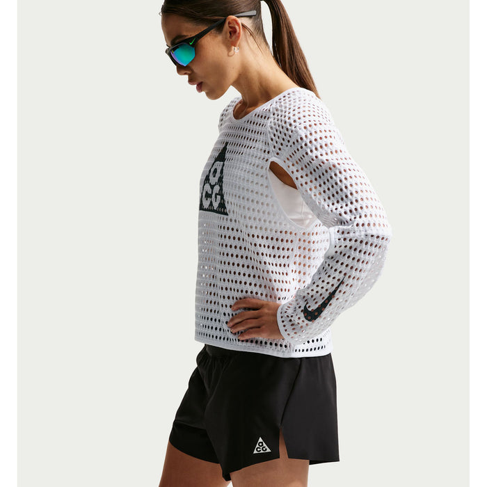 Nike ACG Dri-Fit RA NXT Long-Sleeve Shirt - Women's White/Reflective Silver