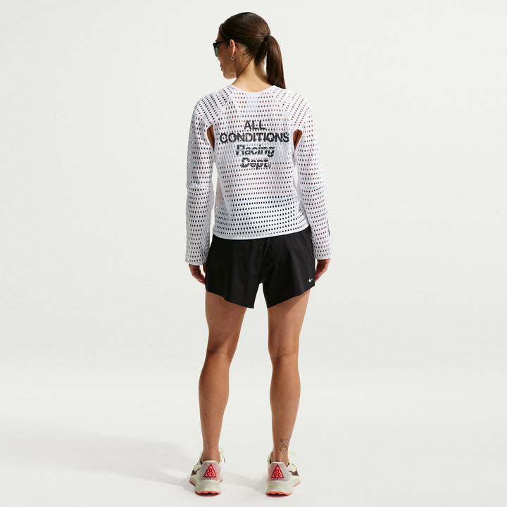 Nike ACG Dri-Fit RA NXT Long-Sleeve Shirt - Women's White/Reflective Silver