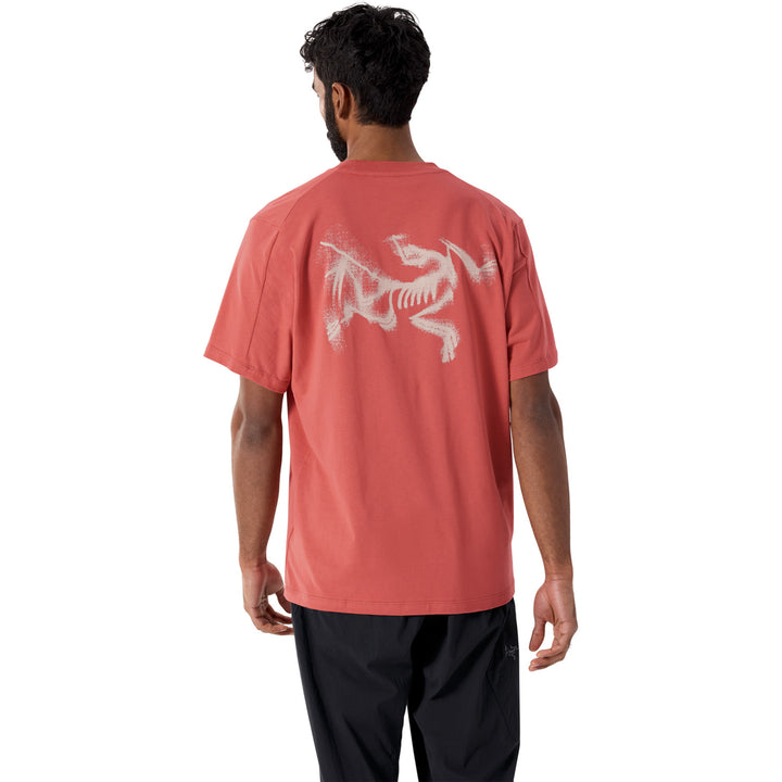 Arc'teryx Kragg SL Cotton Blurred Bird Short-Sleeve Shirt - Men's Stone Red