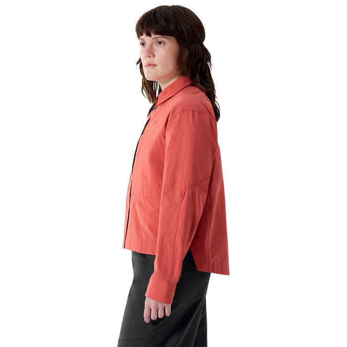 Arc'teryx Clarkia SL Cotton Overshirt - Women's Stone Red