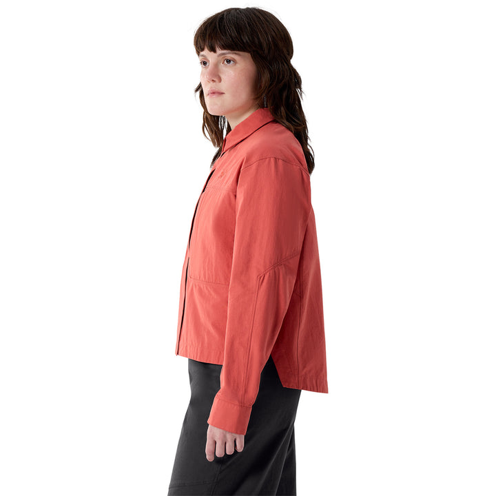 Arc'teryx Clarkia SL Cotton Overshirt - Women's Stone Red