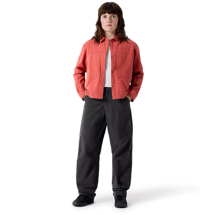 Arc'teryx Clarkia SL Cotton Overshirt - Women's Stone Red