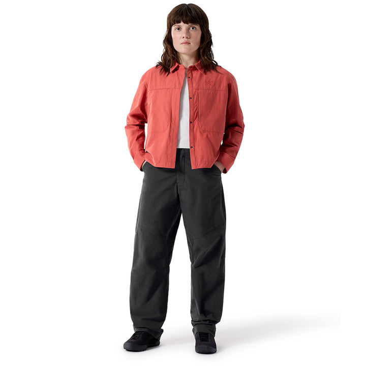 Arc'teryx Clarkia SL Cotton Overshirt - Women's Stone Red