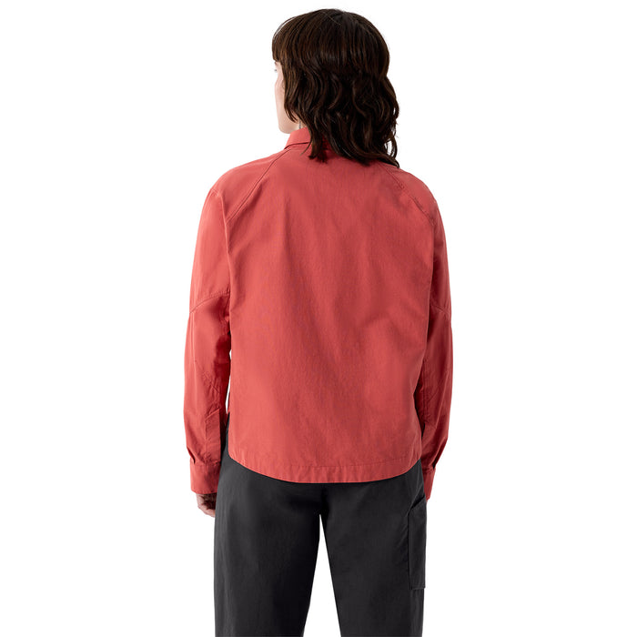 Arc'teryx Clarkia SL Cotton Overshirt - Women's Stone Red