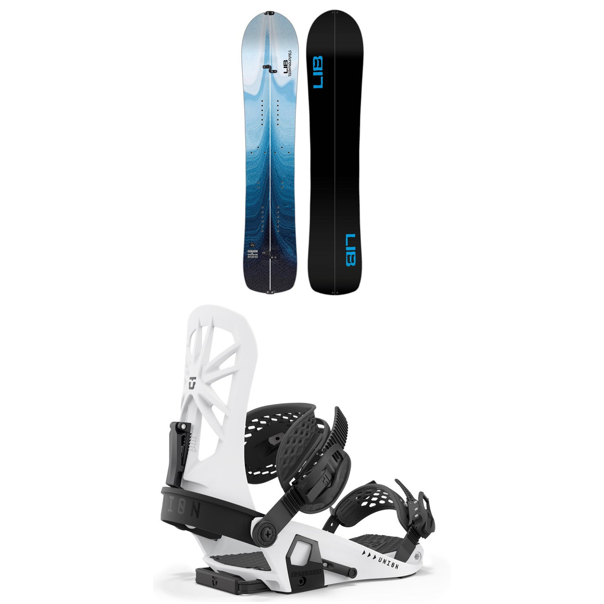 Lib Tech Escalator Splitboard + Union Explorer Splitboard Bindings 2026