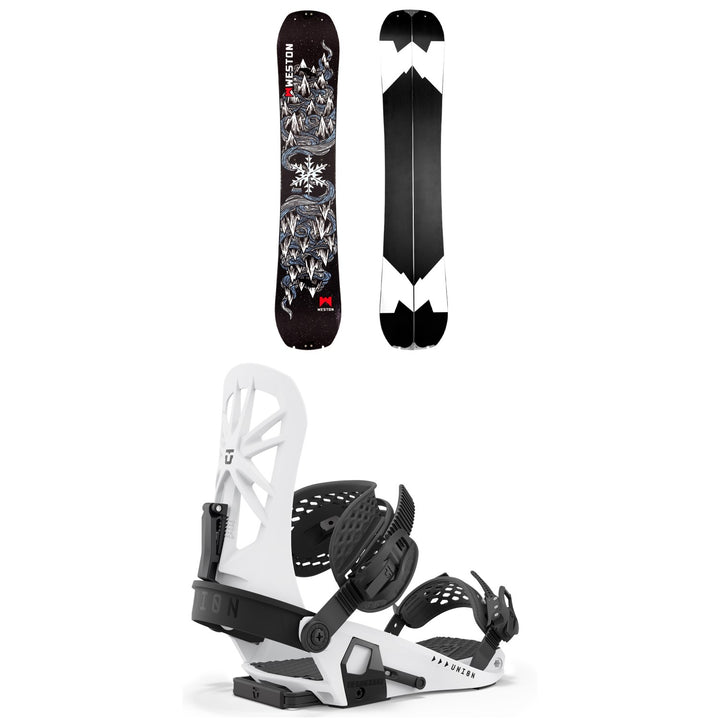 Weston Dream Machine Splitboard + Union Explorer Splitboard Bindings 2026