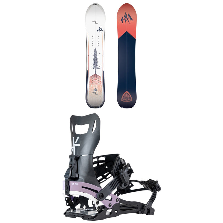 Jones Dream Weaver 2.0 Splitboard  + Karakoram Nomad-W + Split Interface Splitboard Bindings - Women's 2026