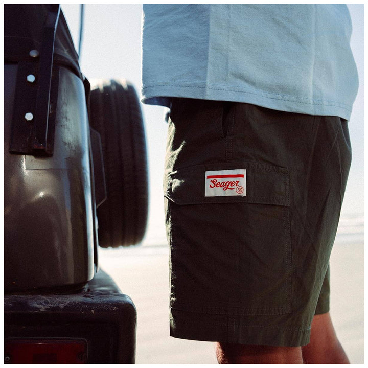 Seager Yuma Cargo Shorts - Men's Olive