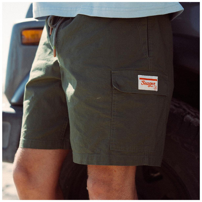 Seager Yuma Cargo Shorts - Men's Olive