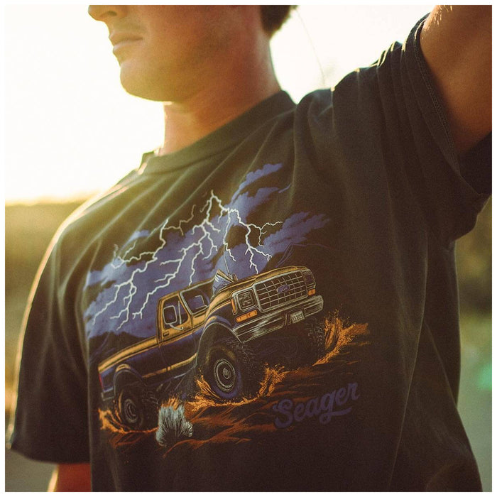 Seager Premium Mud Romp T-Shirt - Men's Pigment Black