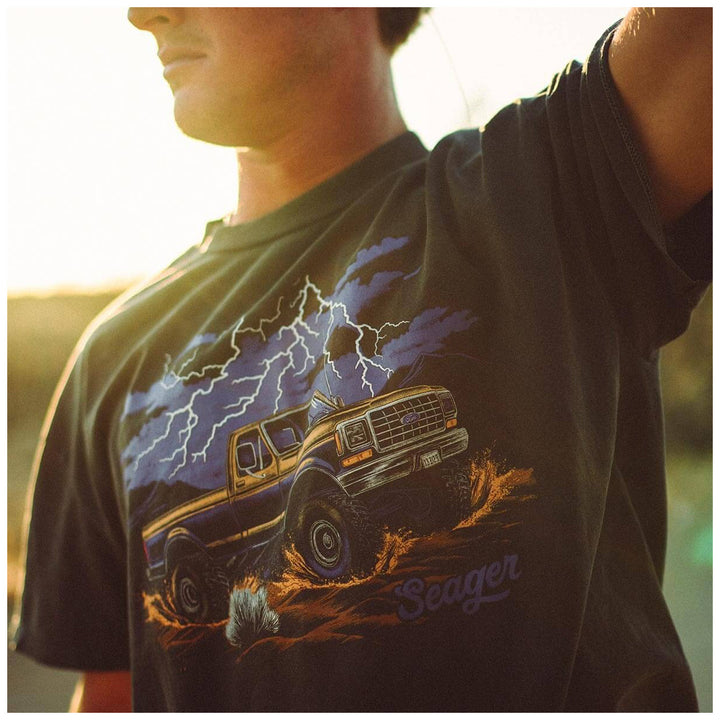 Seager Premium Mud Romp T-Shirt - Men's Pigment Black