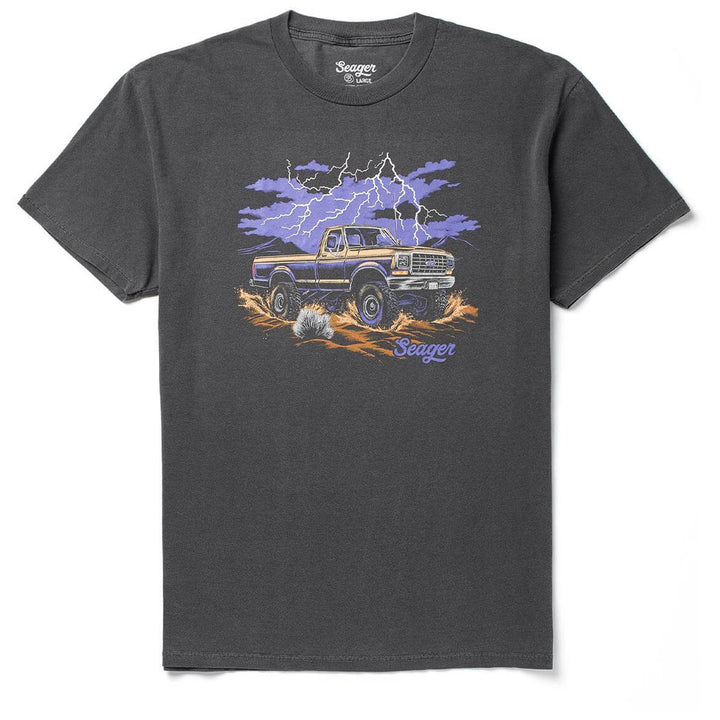 Seager Premium Mud Romp T-Shirt - Men's Pigment Black