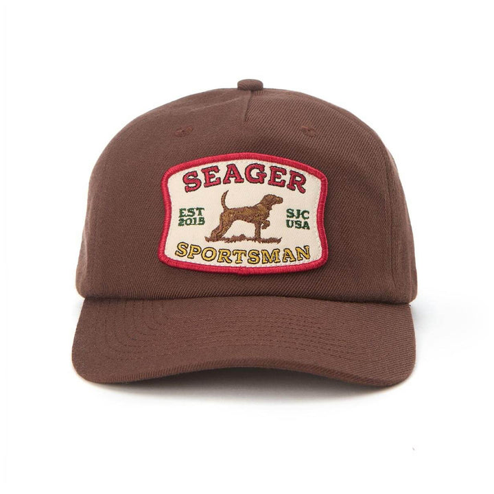 Seager Sportsman Snapback Hat Brown