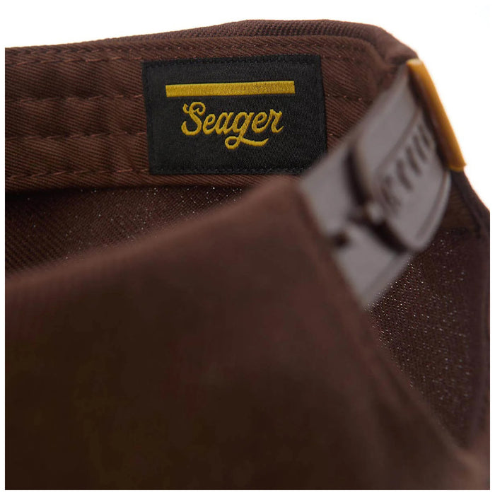 Seager Sportsman Snapback Hat Brown