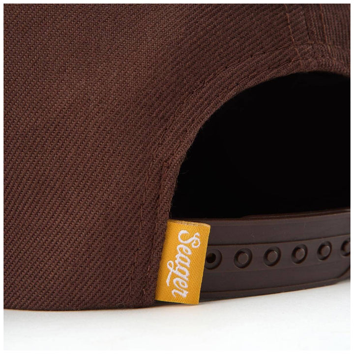 Seager Sportsman Snapback Hat Brown
