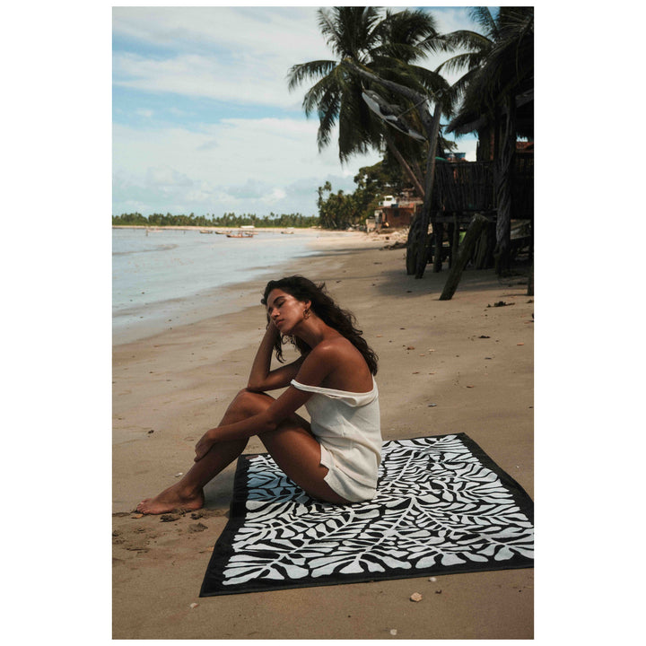 Slowtide Hapa Towel New Moon
