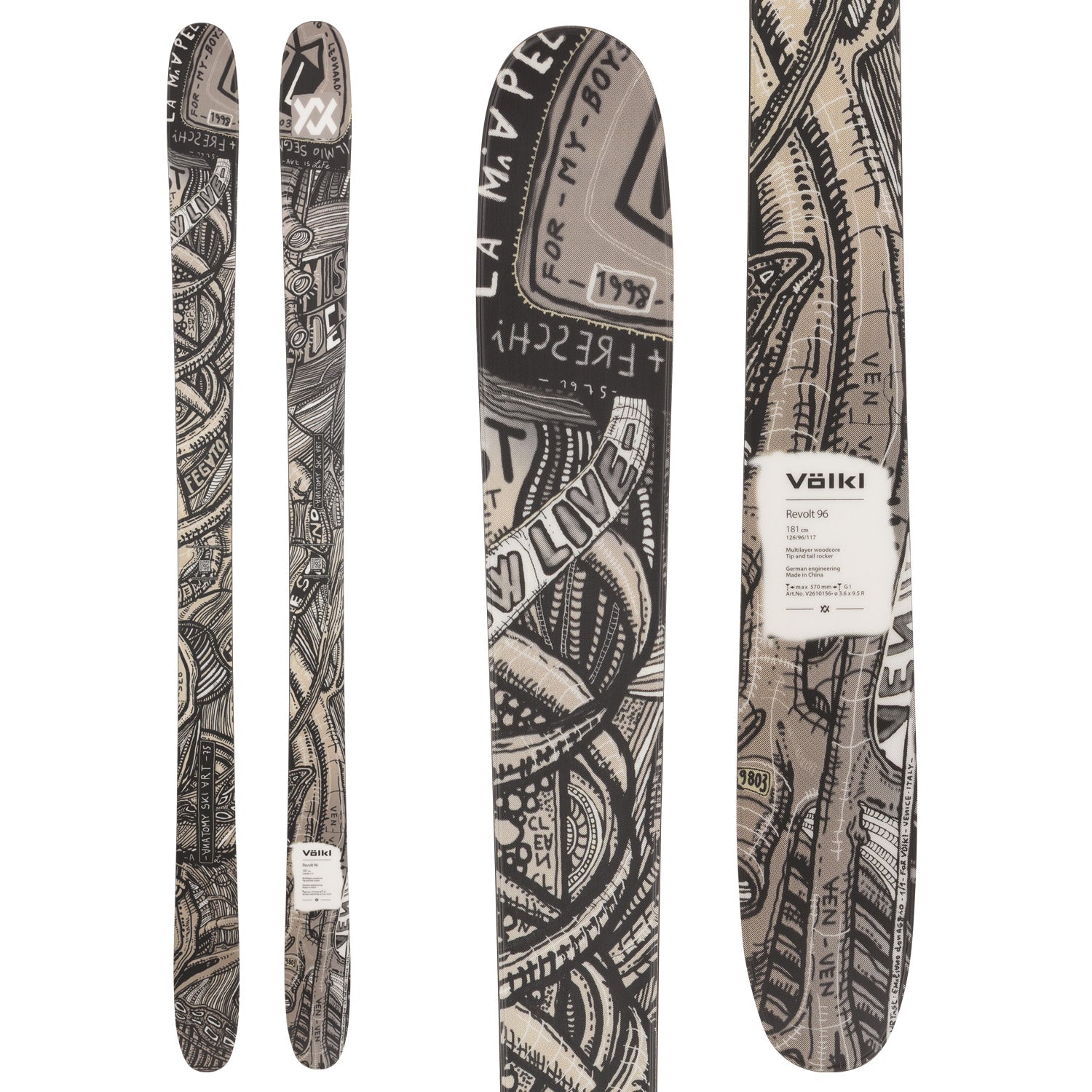 Völkl Revolt 96 Skis 2027