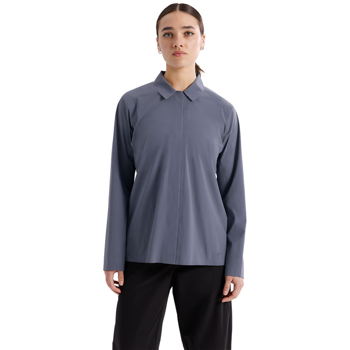 Arc'teryx Olia Long-Sleeve Shirt - Women's Dk Stratus