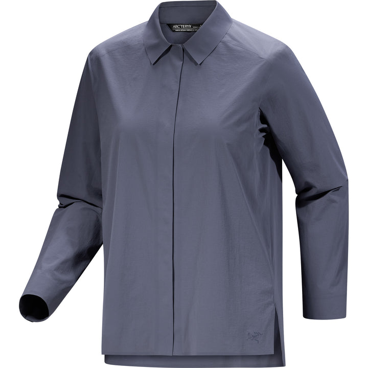Arc'teryx Olia Long-Sleeve Shirt - Women's Dk Stratus